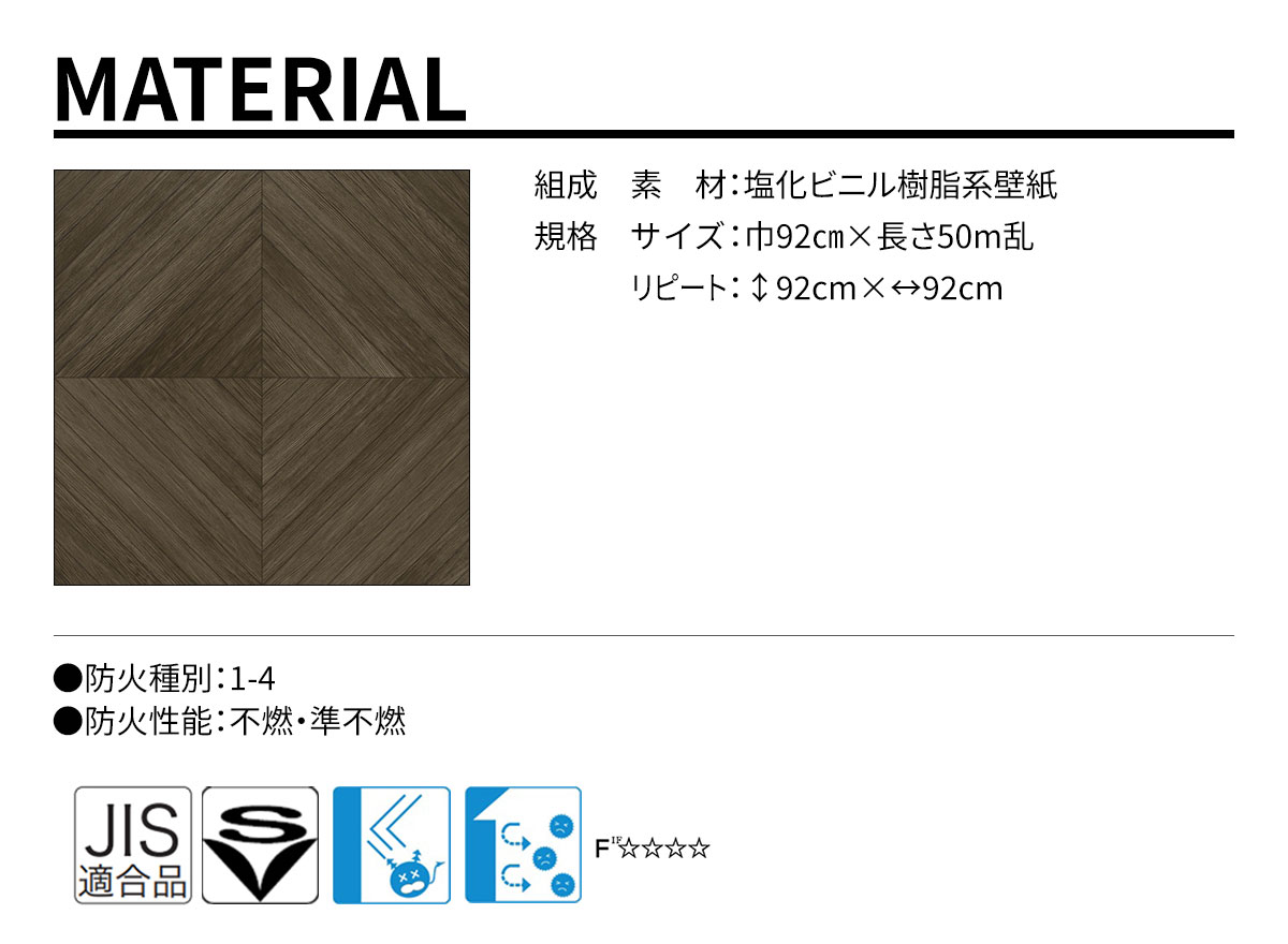 DECOPOWER(デコパワー) MATERIAL 規格・サイズ