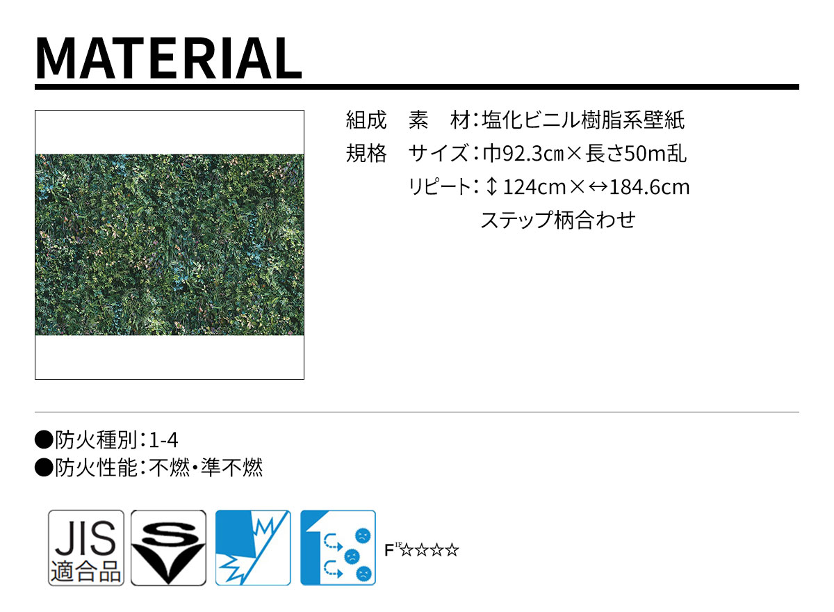 DECOPOWER(デコパワー) MATERIAL 規格・サイズ