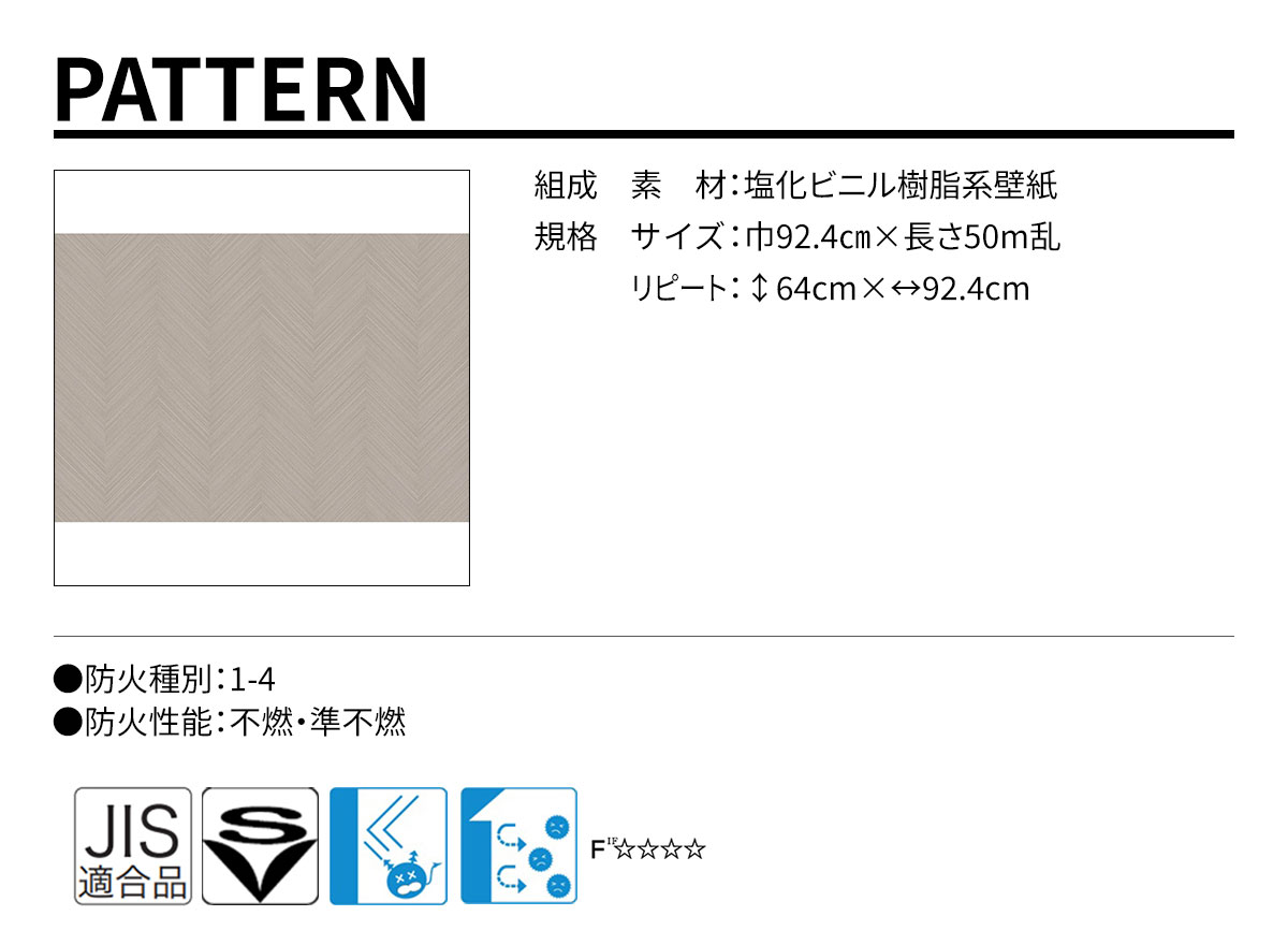 DECOPOWER(デコパワー) PATTERN 規格・サイズ