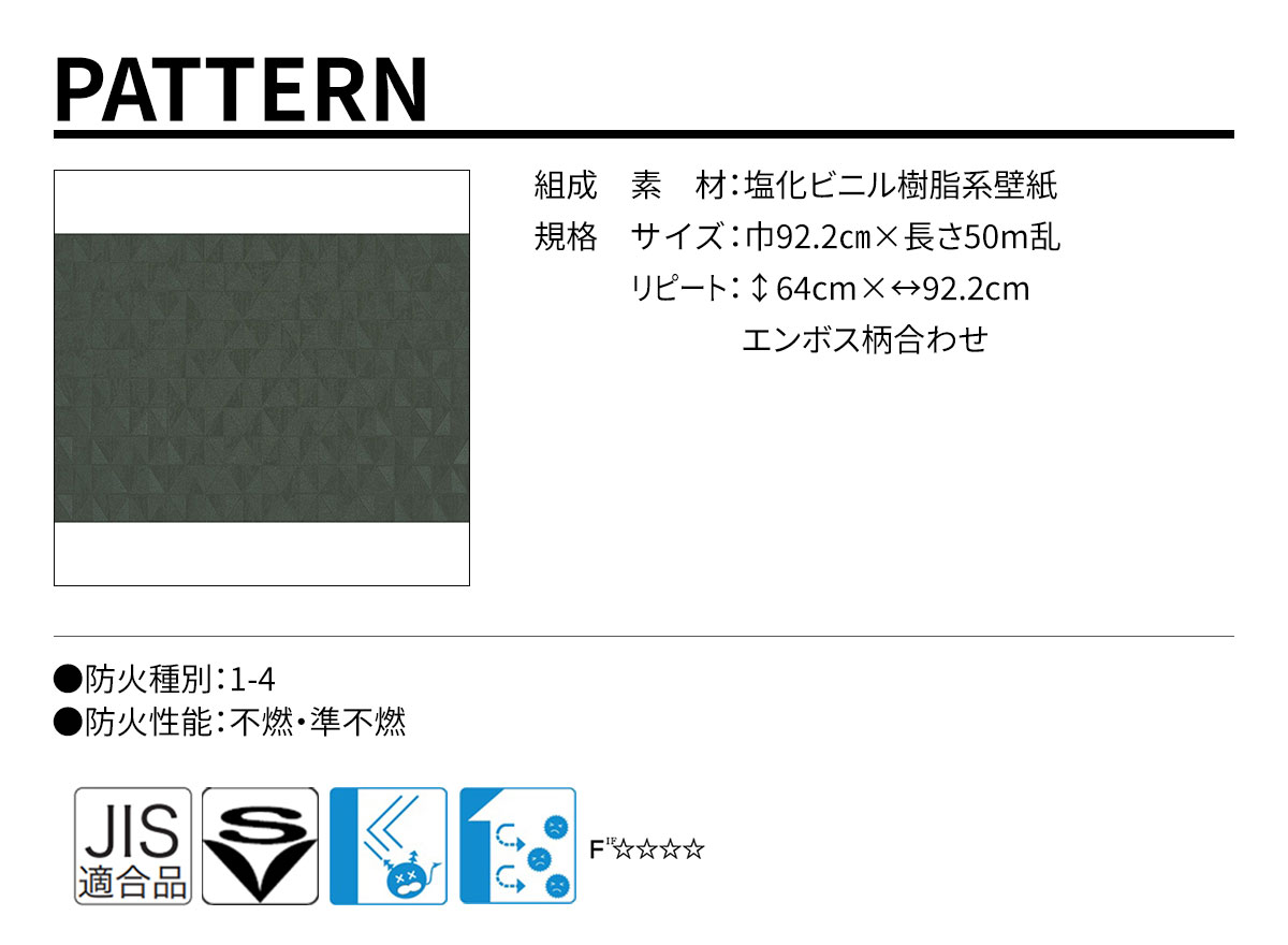 DECOPOWER(デコパワー) PATTERN 規格・サイズ