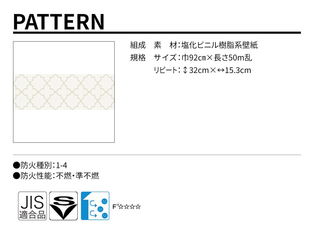 DECOPOWER(デコパワー) PATTERN 規格・サイズ