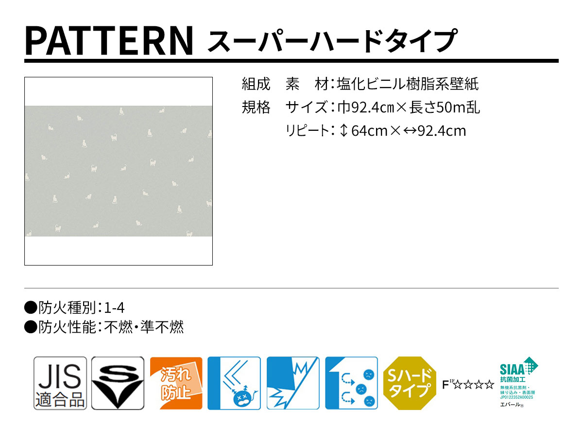 DECOPOWER(デコパワー) PATTERN 規格・サイズ