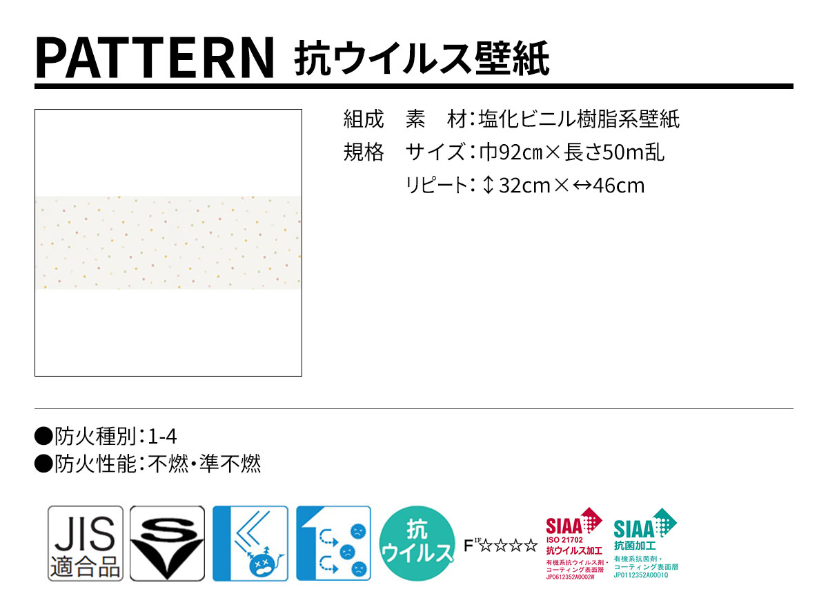 DECOPOWER(デコパワー) PATTERN 規格・サイズ
