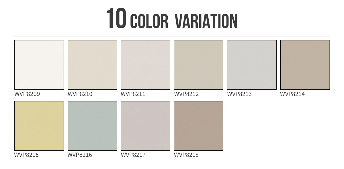 DECOPOWER(デコパワー) 厚みのある不燃認定壁紙 カラー