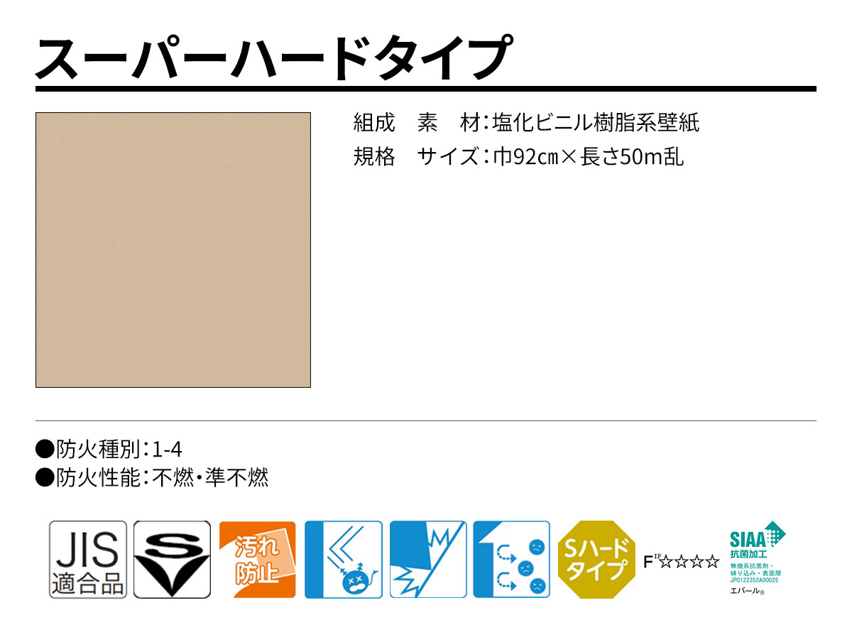 DECOPOWER(デコパワー) スーパーハードタイプ 規格・サイズ