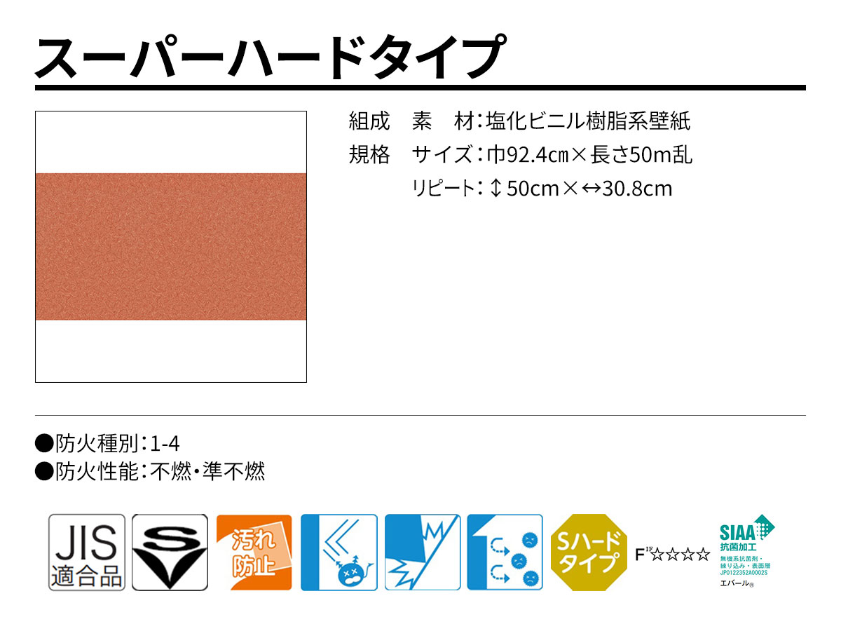 DECOPOWER(デコパワー) スーパーハードタイプ 規格・サイズ