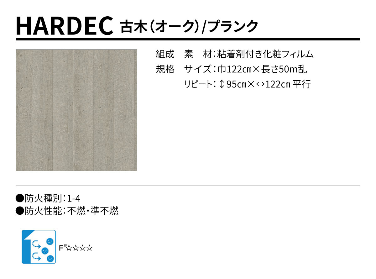 HARDEC 規格・サイズ