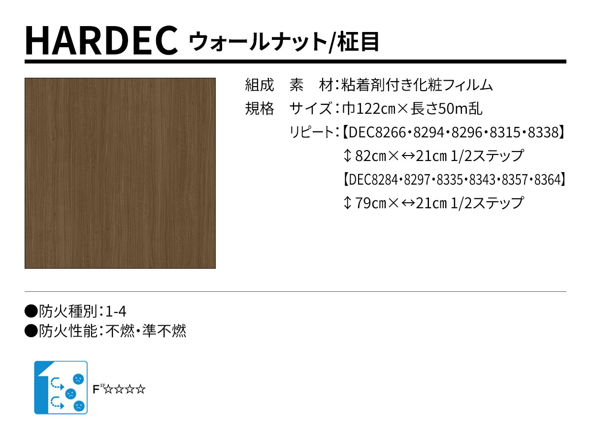 HARDEC 規格・サイズ