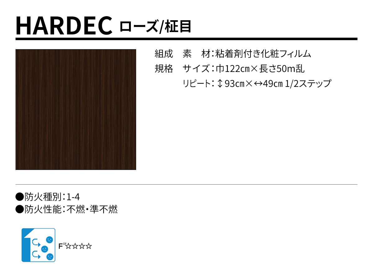 HARDEC 規格・サイズ