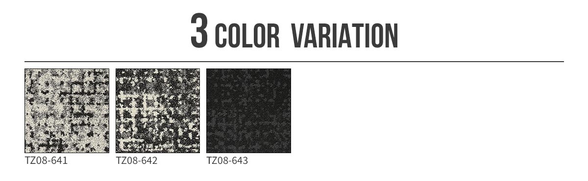 タピス モノクロームツイード カラー