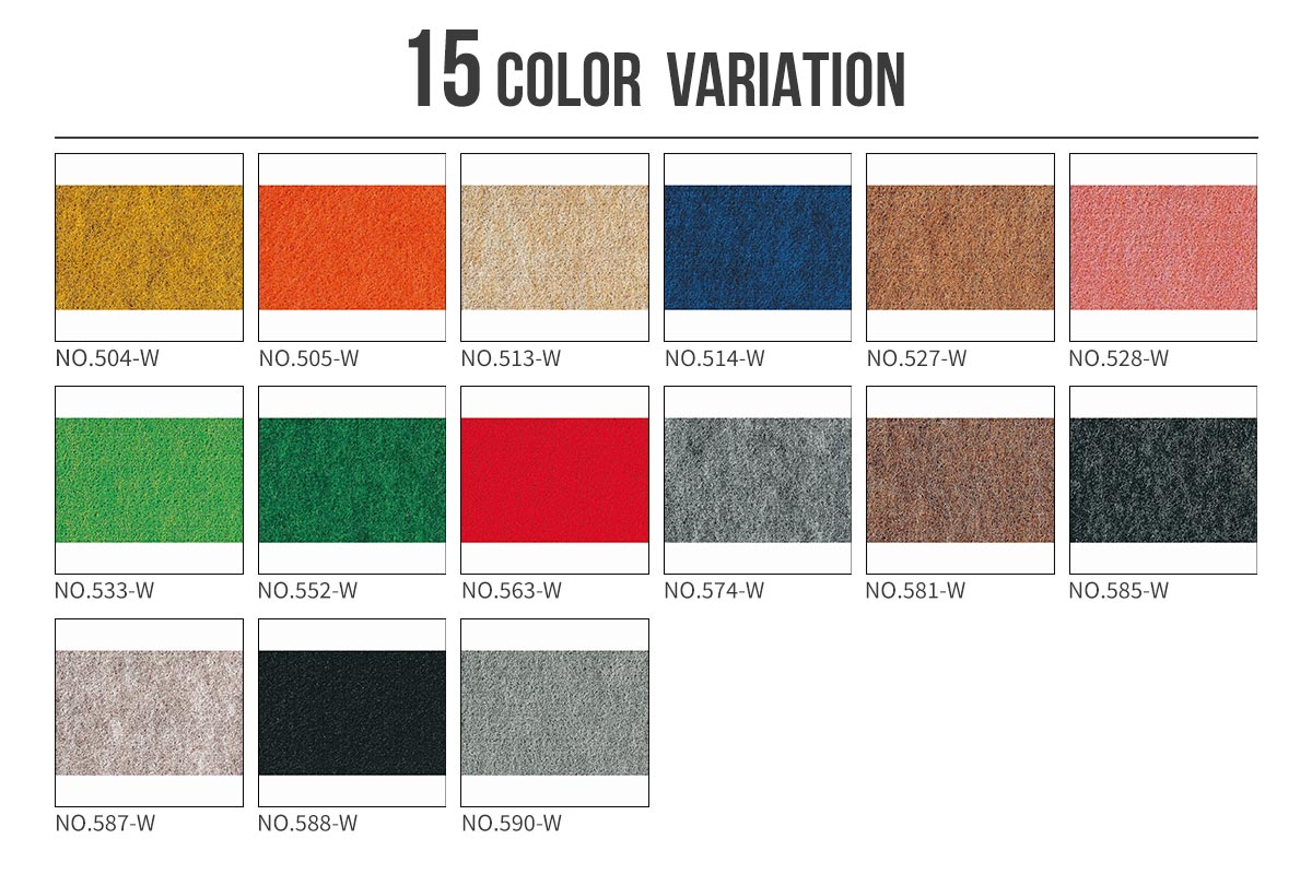 PPカーペット カラー