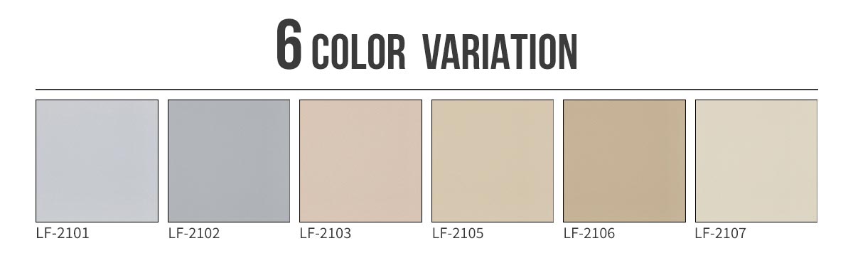 レイフラットタイル LF-2000 カラー