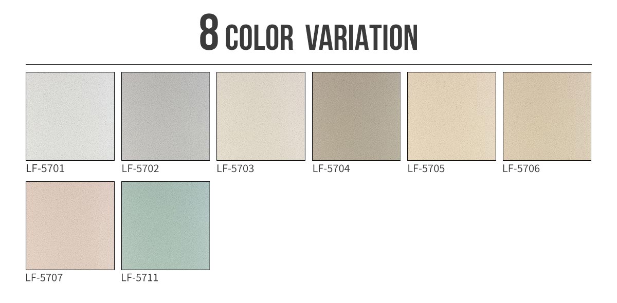 レイフラットタイル LF-5000 サンド調 カラー