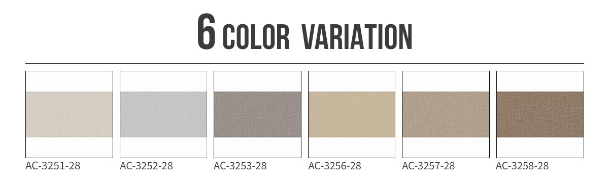 ACフロア ファブリックパターン カラー