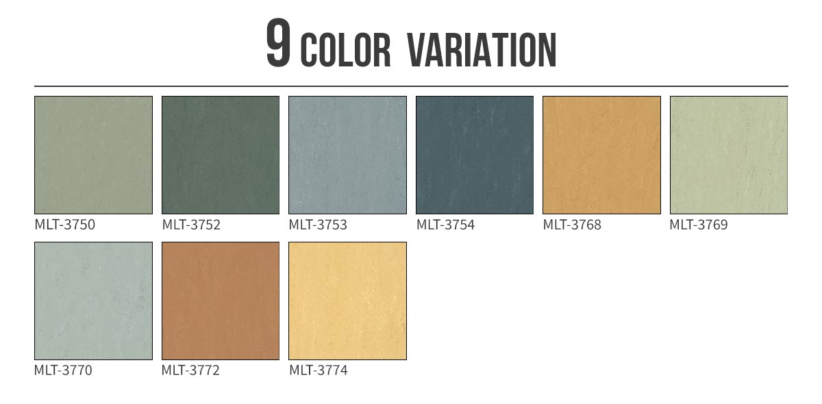 マーモリウム タイル アクセント カラー