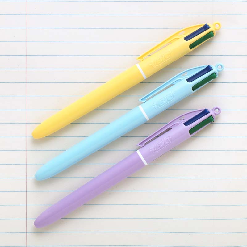 4色ボールペン パステル1.0(Bic)