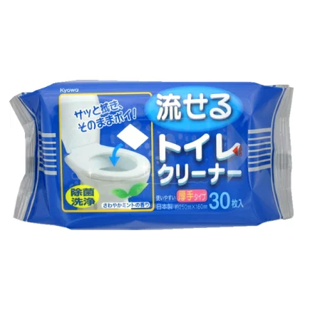 協和紙工 流せるトイレクリーナー 厚手 15-054