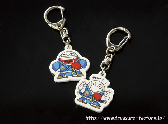 AC-009　アクリル製のオリジナルキャラクターキーホルダー