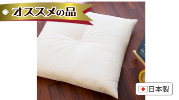 綿混わたヌード和綴じ座布団　55X59