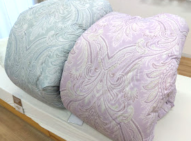 ☆FDD93%1.0㎏ユニスティークキルト羽毛掛布団SL