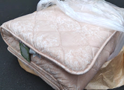 羊毛100%三層敷きふとん