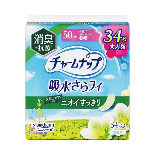 チャームナップ中量用消臭タイプ３４枚