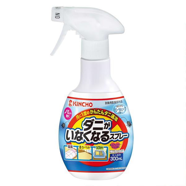 ダニがいなくなるスプレー　３００ｍＬ　フローラルソープの香り