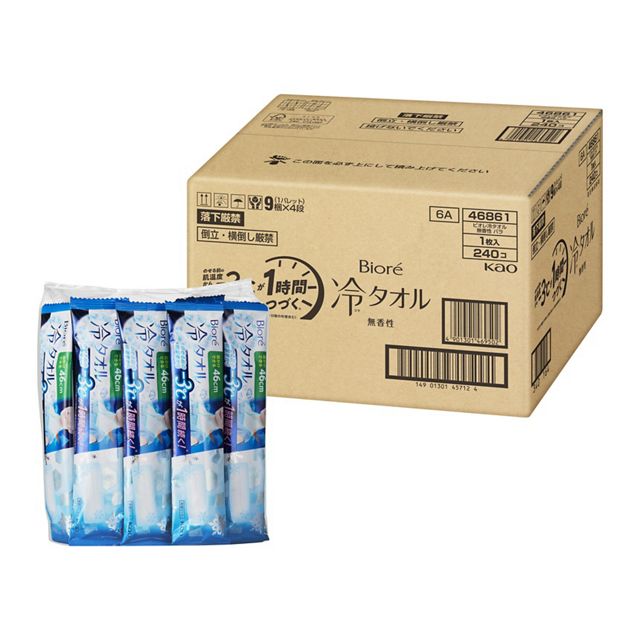 ビオレ　冷タオル　無香性　ＢｔｏＢ特別梱　２４０本入