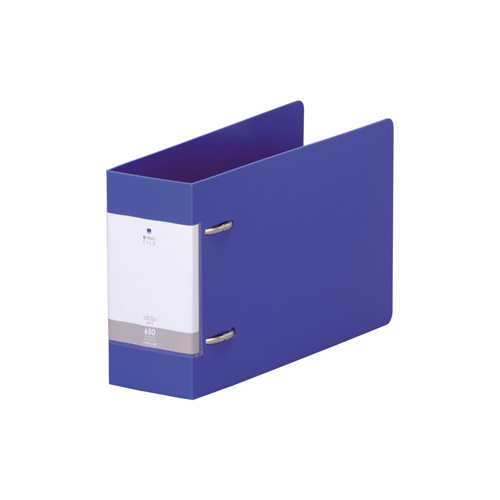 リヒトラブ　Ｇ２２８４－８　Ｄリングファイル　Ａ５Ｅ　青