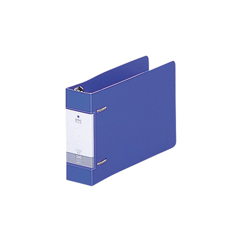 リヒトラブ　Ｇ２２３３－８　Ｄリングファイル　Ｂ６Ｅ　２穴　青