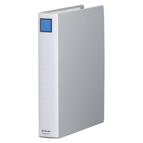 キングジム　２４７４Ａ－ＧＹ　キングファイルＳＤＤＥ　Ａ４Ｓ　グレー