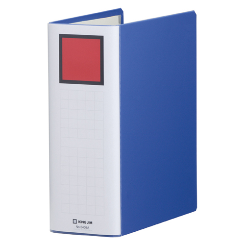 キングジム　２４５８Ａ－Ｂ　キングファイルＳＤＤＥ　Ｂ５Ｓ　青