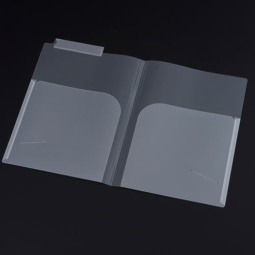 セキセイ　ＫＲＴ－１３１３－００　カルテホルダー　ダブルポケットヨコ