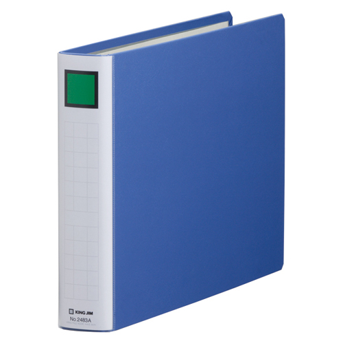 キングジム　２４８３Ａ－Ｂ　キングファイルＳＤＤＥ　Ａ４Ｅ　青