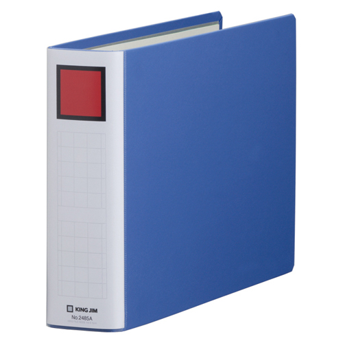 キングジム　２４８５Ａ－Ｂ　キングファイルＳＤＤＥ　Ａ４Ｅ　青