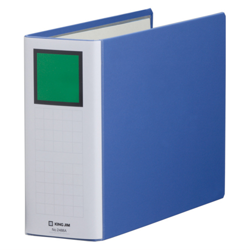 キングジム　２４８８Ａ－Ｂ　キングファイルＳＤＤＥ　Ａ４Ｅ　青