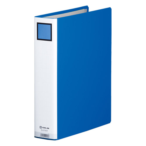 キングジム　９７５ＧＸ－Ｂ　キングファイルＧ　Ａ４Ｓ　青