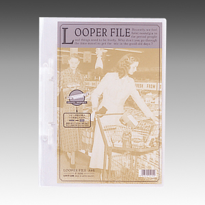 リヒトラブ　Ｆ－３００６ニ　ルーパーファイル　Ａ４・Ｓ　乳白