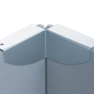 林製作所　ＹＳ－ＯＰ０７　ジップリンクパーティション　直角金具