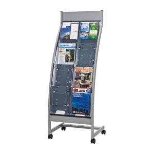 エヌケイ　ＰＳＲ－Ｃ２０４－ＧＲ　パンフレットスタンド　ＰＳＲ　４段タイプ