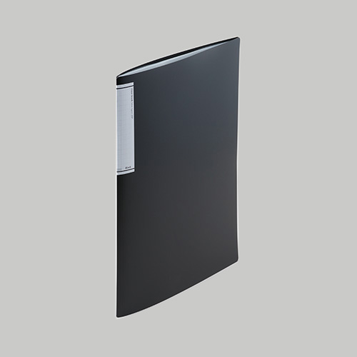 リヒトラブ　Ｎ－７１１１－２４　クリヤーブック　Ａ４Ｓ　２０Ｐ　黒