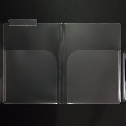 山口工業　ＹＦＷ－５０　カルテホルダー　Ｗポケット　５０枚入