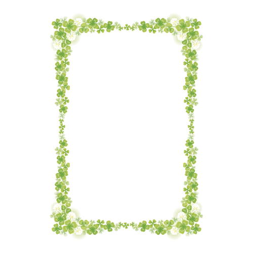 ササガワ　１０－１７０３　証書用紙　Ａ４判　クローバー