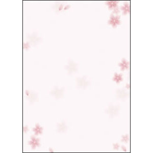 ササガワ　４－１９０５　和柄用紙　和ごころ　桜　１００