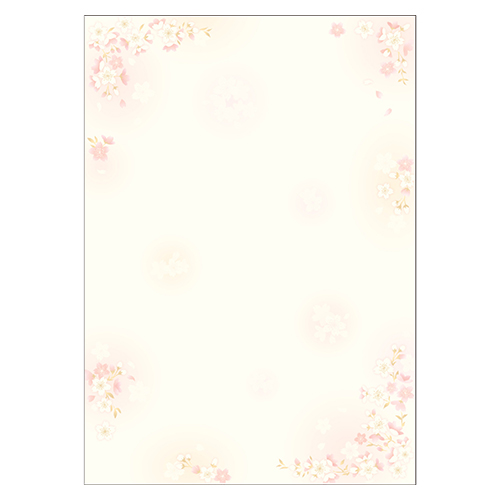 ササガワ　４－１９２０　和ごころ　Ａ４判　枝桜