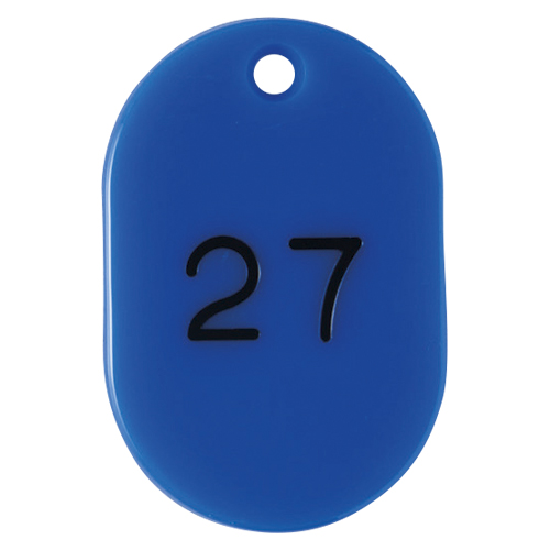 クラウン　ＣＲ－ＢＧ３１－ＢＬ　番号札　番号入〔小１－１００〕　青