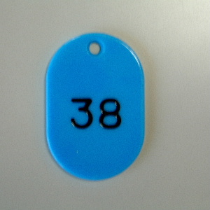 クラウン　ＣＲ－ＢＧ３１－ＳＢ　番号札　番号入〔小１－１００〕　空