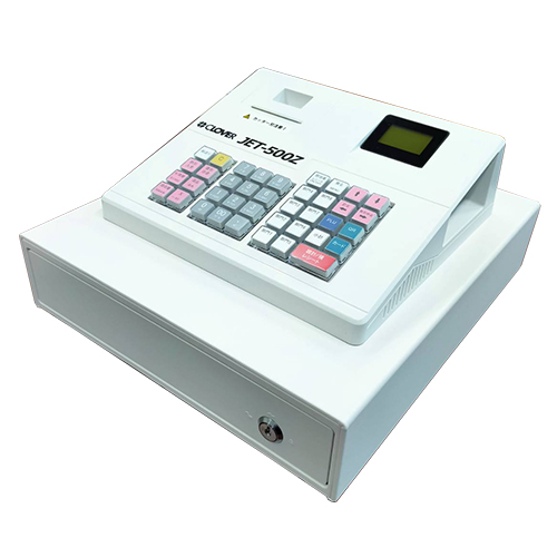 クローバー電子　ＣＬ００Ｒ－５０１０Ｒ　レジスター　ＪＥＴ－５００Ｚ　ホワイト