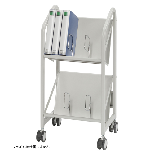 クラウン　ＣＲ－ＦＳＷ２４０－Ｗ　ファイルサポートワゴン（２段タイプ）