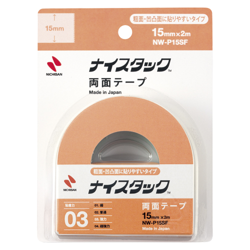 ニチバン　ＮＷ－Ｐ１５ＳＦ　ナイスタック（ＴＭ）粗面に貼り易いタイプ